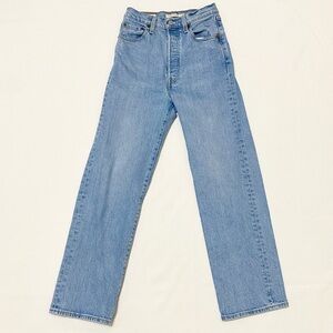 Levi's Blue Straight Leg Jeans